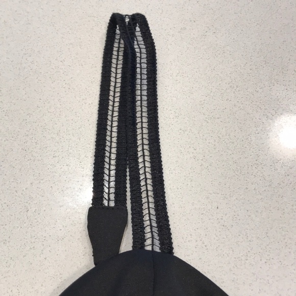 BCBG black satin dress - Picture 4 of 7